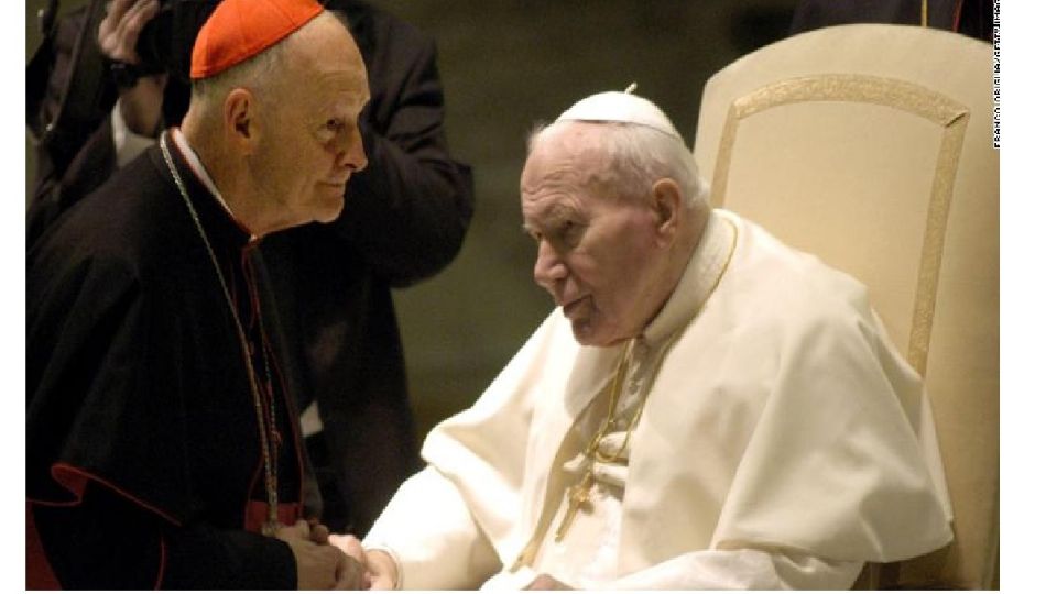 Juan Pablo II desestimó abusos sexuales de Theodore McCarrick
FOTO: Twitter