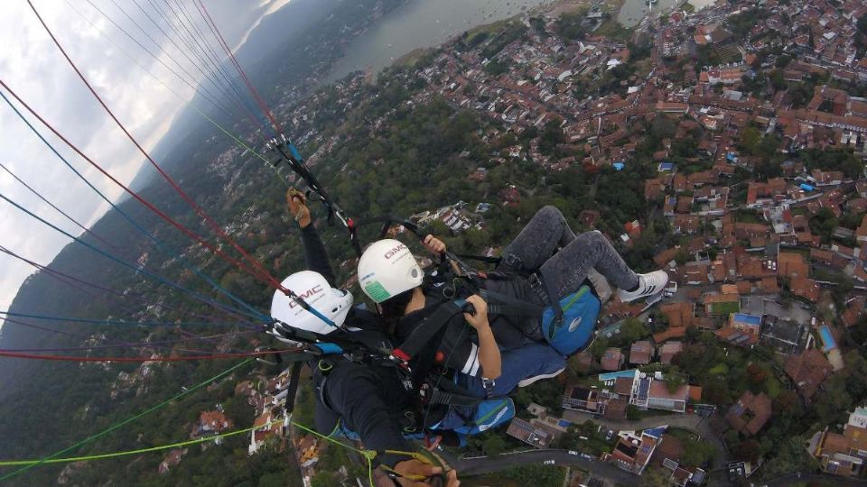 Una de las actividades favoritas es el parapente