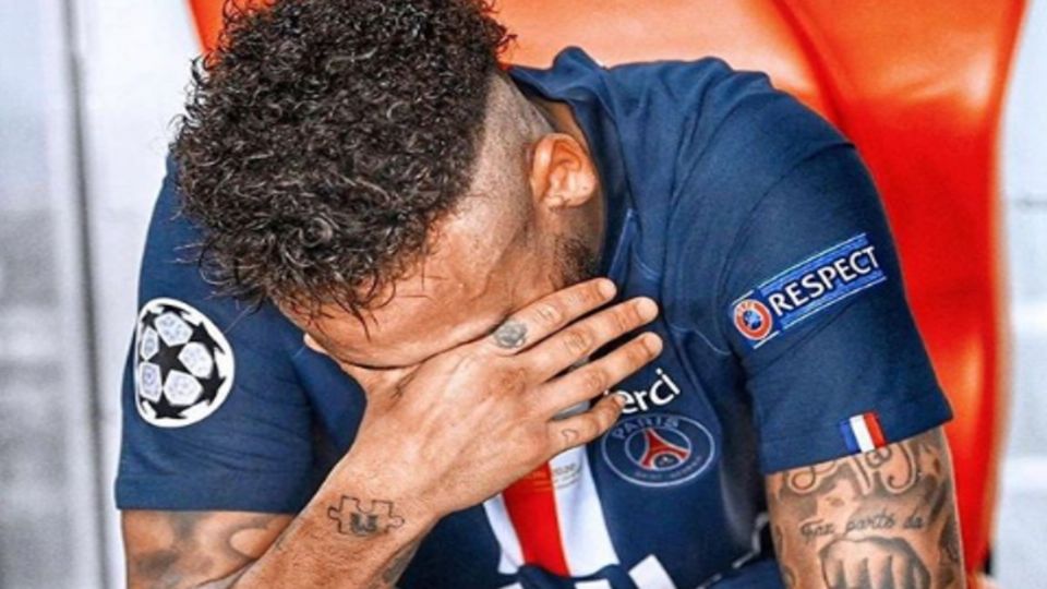 Neymar estará fuera de actividad por más de un mes, tras la lesión en el tobillo 
FOTO: Instagram