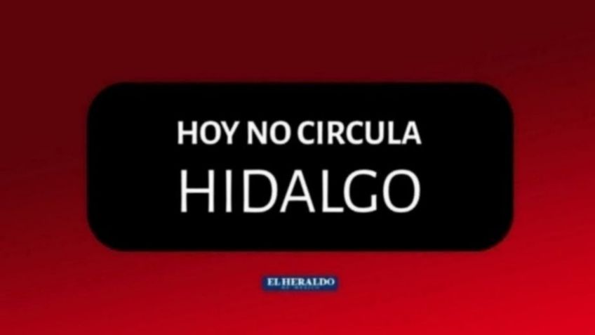 Hoy No Circula en Hidalgo| Martes 24 de noviembre, Fase 3 Covid-19