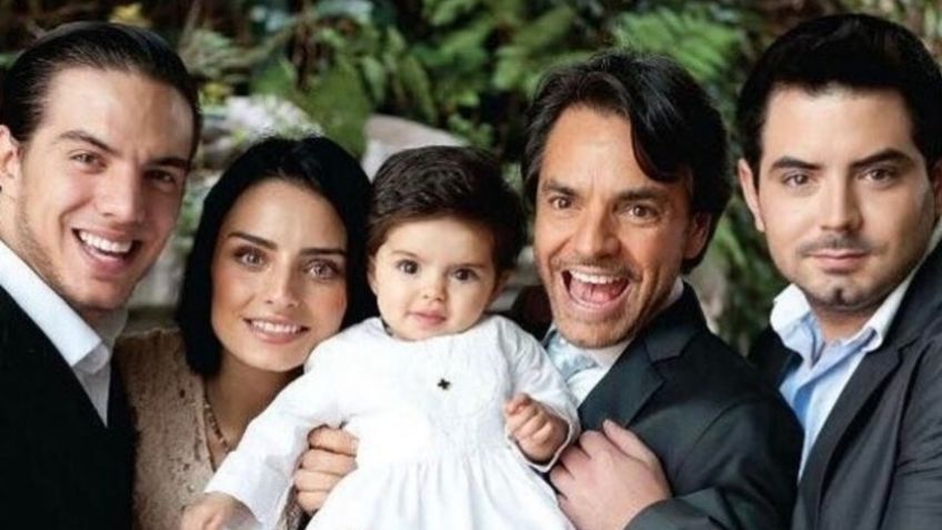 ¿No son DERBEZ? Estos son los VERDADEROS APELLIDOS de los hijos de Eugenio Derbez