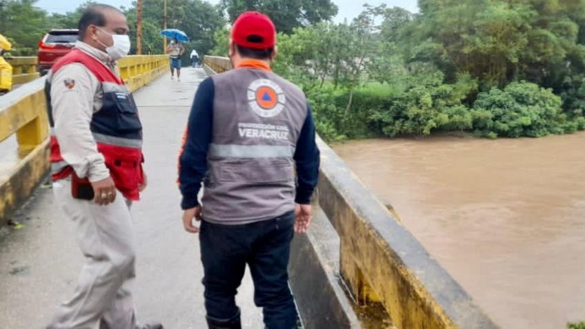 Más 40 localidades continúan incomunicadas por inundaciones al sur de Veracruz 