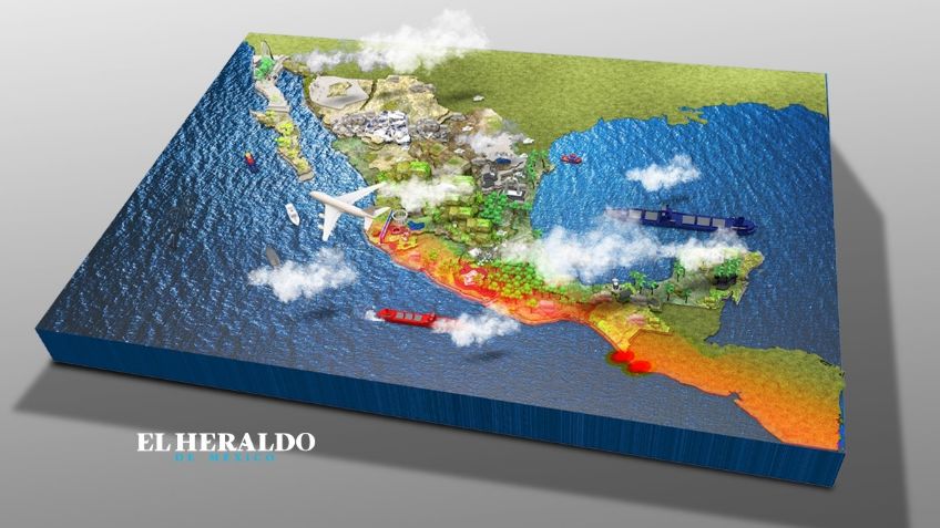 Sacude cadena de sismos a México