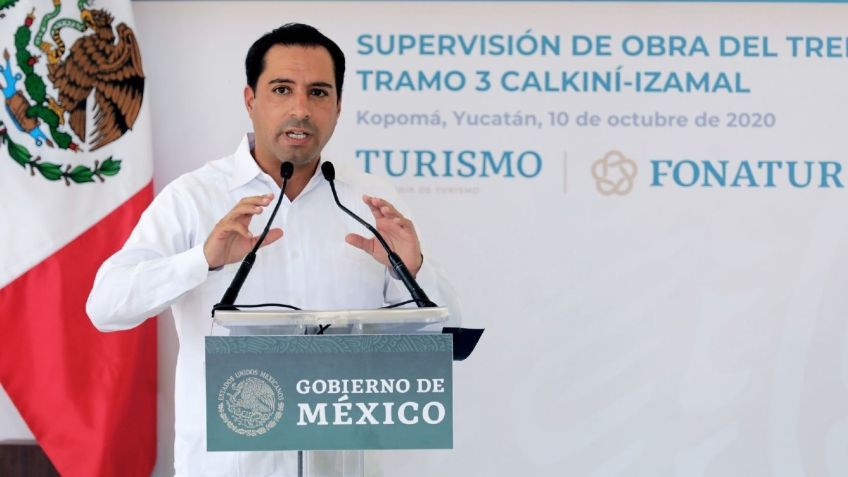 Mauricio Vila, gobernador de Yucatán, respalda proyecto del Tren Maya, asegura que no hay daño ambiental