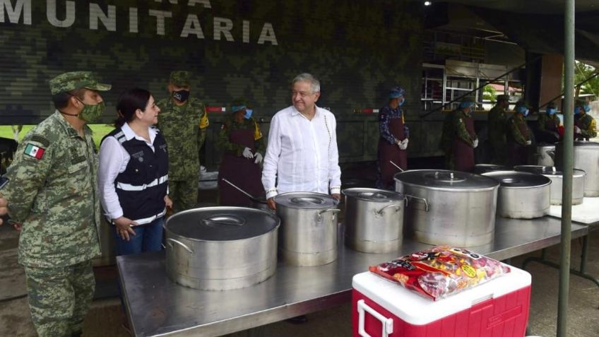 Hay pronóstico de un nuevo huracán, y está creciendo el río Usumacinta que podría afectar a Tabasco: AMLO