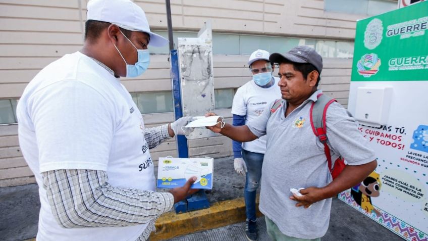 Continúa la instalación de módulos de lavado de manos para reducir contagios de Covid-19 en Chilpancingo