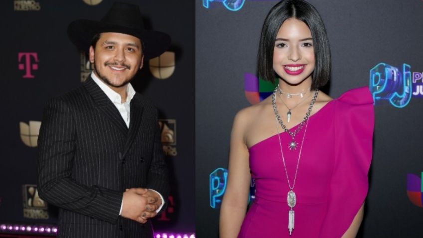 ¿Fue a Belinda? Christian Nodal REVELA que tuvo que PEDIR PERMISO para cantar con Ángela Aguilar: VIDEO