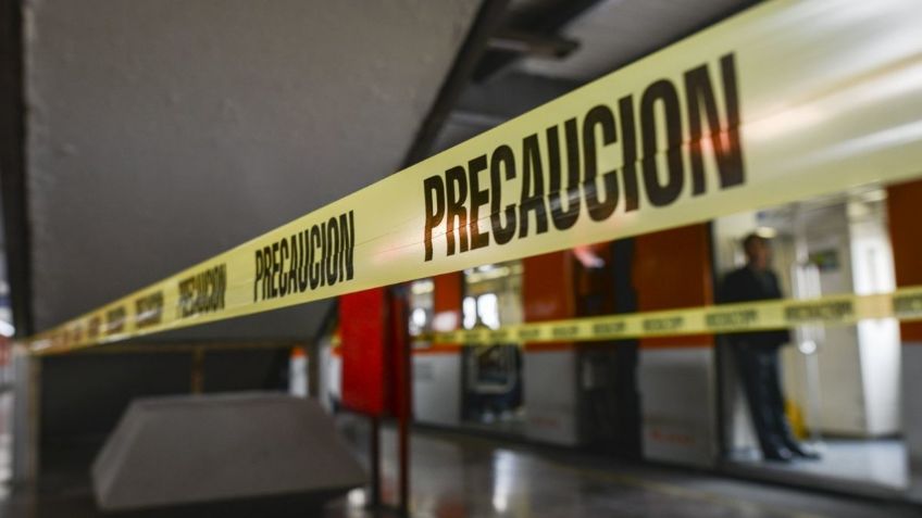 Metro sufre retrasos tras rescate de hombre en Villa de Cortés