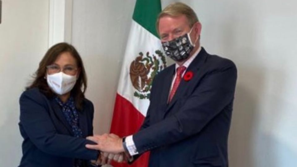 Rocío Nahle se reúne con el embajador de Canadá, Graeme Clark: Especial