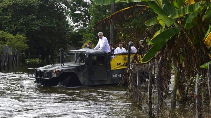 "Ojalá pronto desaparezcan las inundaciones", pide Beatriz Gutiérrez por Tabasco