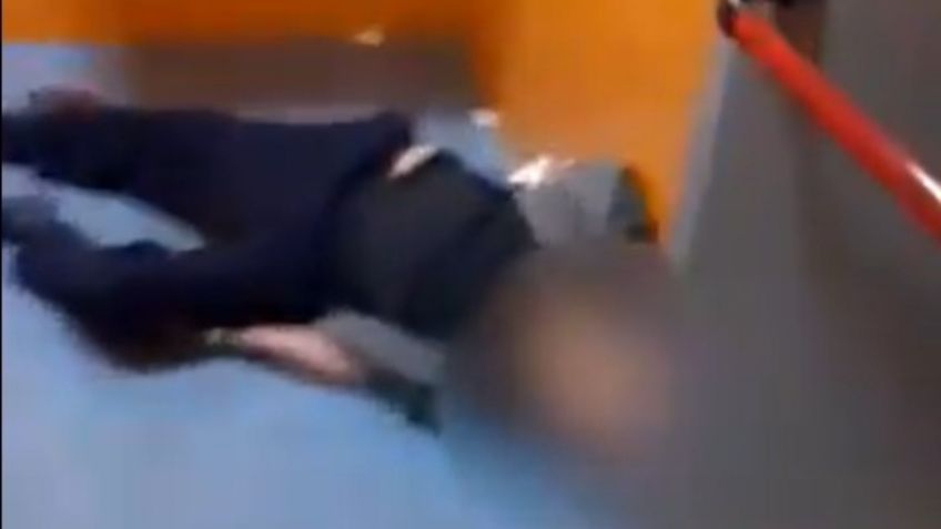 VIDEO VIRAL: Hombre tirado en baño de hospital en Italia genera alarma