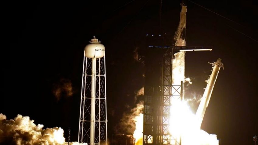 Histórica misión de la NASA y SpaceX despega rumbo a la EEI