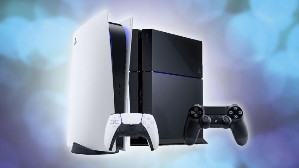 Imagen de la PlayStation 5 y 4. Foto: Especial