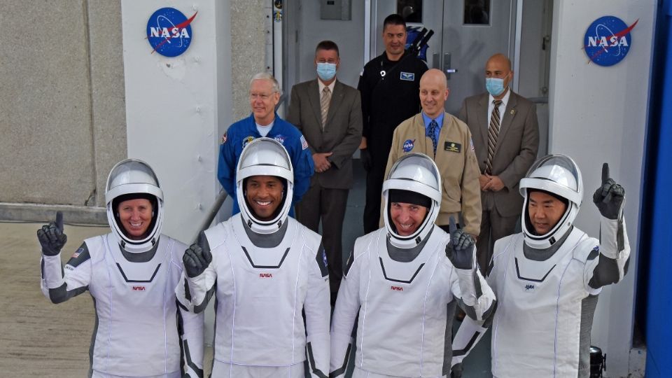 Donald Trump se apropia el éxito del lanzamiento de la SpaceX. Foto: AFP