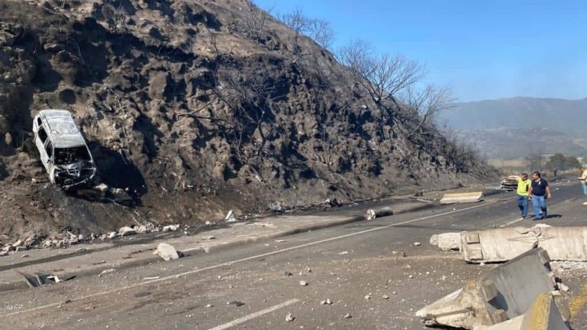 Fuerte explosión de pipa deja al menos 11 muertos en carretera Tepic-Guadalajara: VIDEO