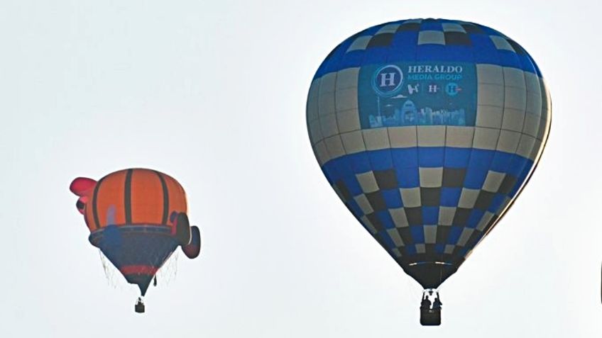 Globo aerostático de El Heraldo Media Group se eleva en los cielos del FIG: VIDEO