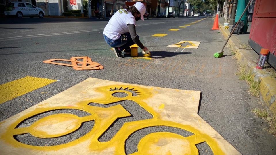 Hace 15 días intervinieron la vía Hidalgo e Isidro Fabela. Foto: Gerardo García