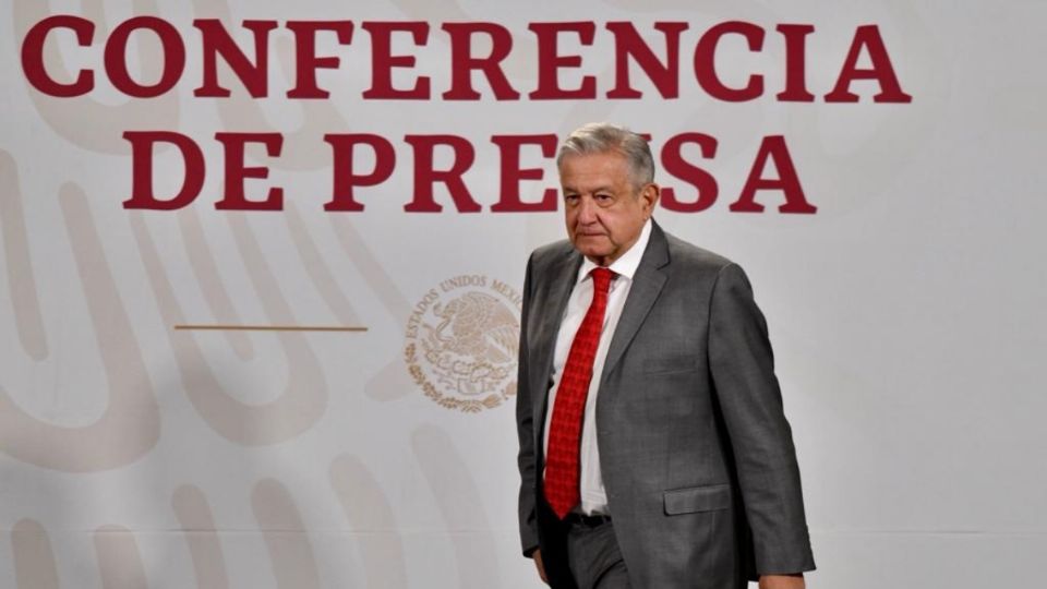 Conferencia del presidente de México, López Obrador. Foto: Guillermo O’Gam