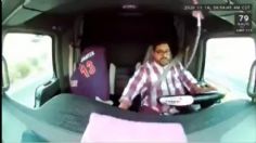 VIDEO VIRAL: Trailero “esquiva” balazos tras ser atacado en la autopista Querétaro-Irapuato