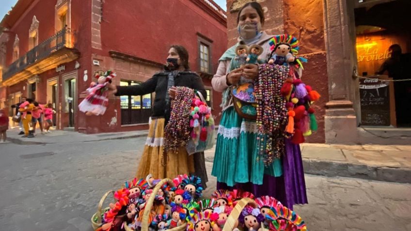 "El covid nos quitó la comida": artesanas de San Miguel de Allende que esperan mejorar ventas en la nueva normalidad