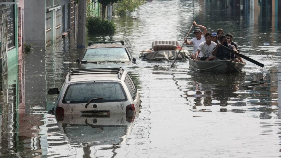 Las inundaciones en la entidad han dejado al menos cinco muertos, 148 mil personas afectadas, y 35 mil 982 viviendas inundadas. Foto: Cuartoscuro