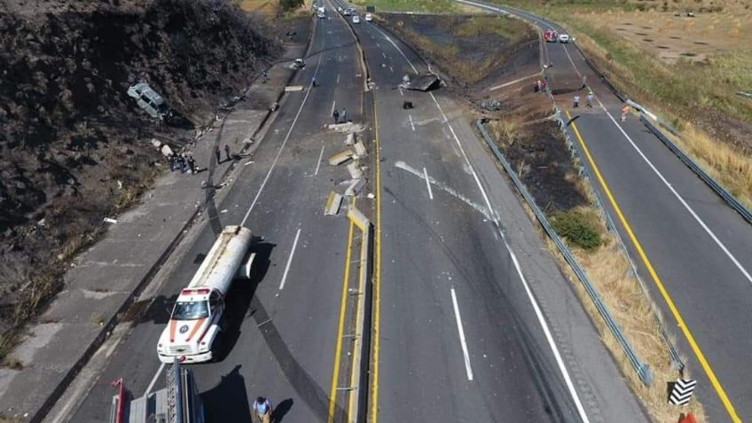 Restos de nueve de las víctimas de la explosión de una pipa en Nayarit fueron entregados