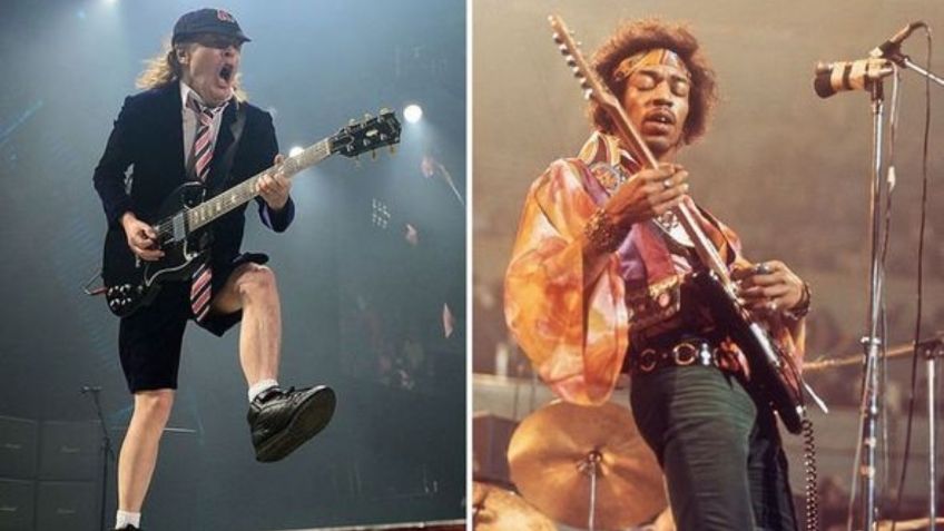 ¡Se rinde ante su majestad! Angus Young revela lo que sintió cuando escuchó a Jimi Hendrix por primera vez