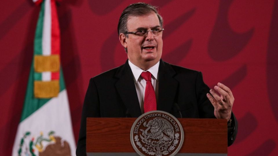 Marcelo Ebrard, secretario de Relaciones Exteriores. Foto: Cuartoscuro