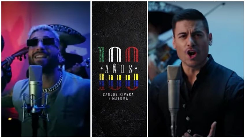 Carlos Rivera y Maluma estrenan "100 años" escucha aquí el ADELANTO oficial: VIDEO