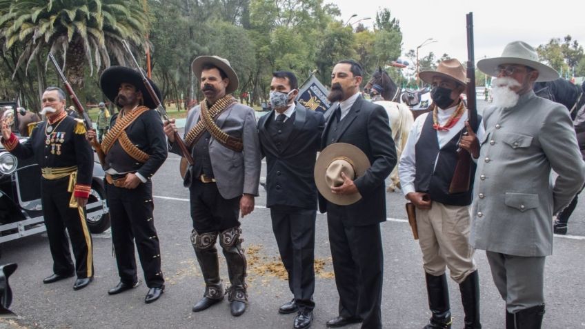 Ejército conmemorará la Revolución con el uso de cubrebocas con barba y bigotes