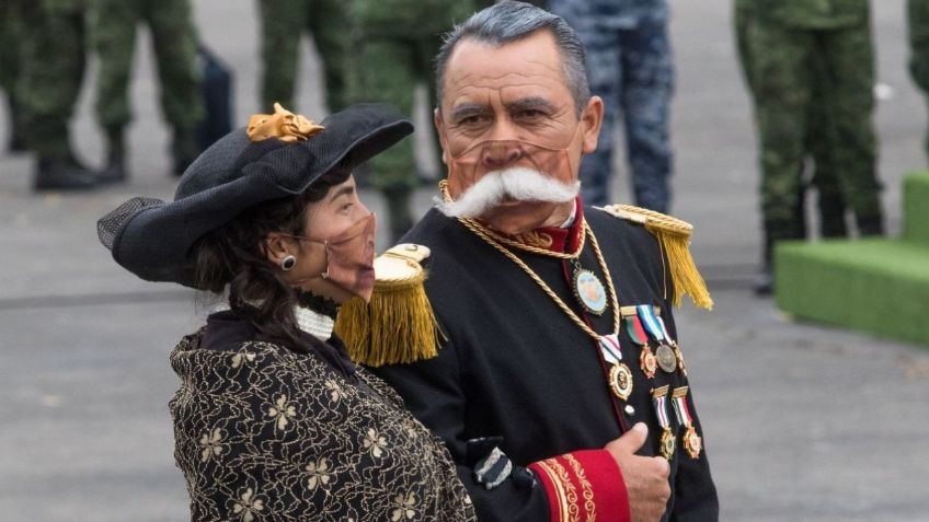 Revolución Mexicana; así son los cubrebocas y la caracterización de la Sedena para conmemoración: FOTOS