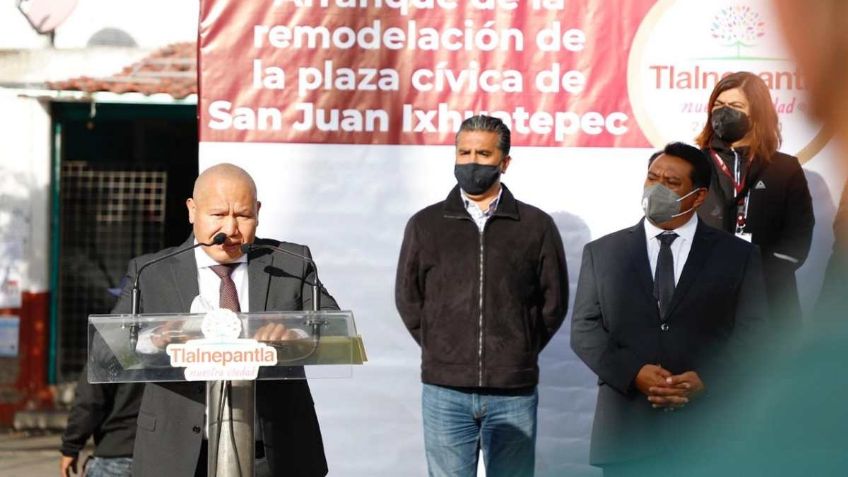 Tlalnepantla remodela Plaza Cívica Ricardo Flores Magón