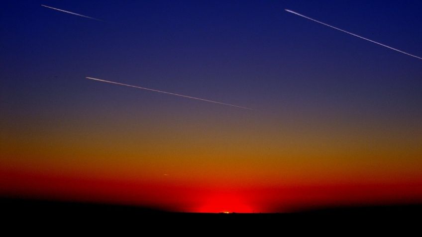 Meteorito ilumina el cielo de la frontera entre Tamaulipas y Valle de Texas