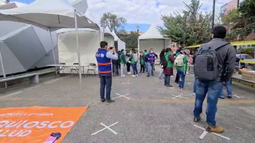 Instalan Macro Kiosco de salud en la alcaldía Benito Juárez