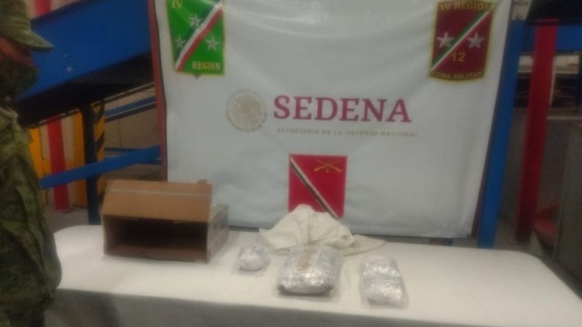 Autoridades de San Luis Potosí aseguran marihuana en el aeropuerto