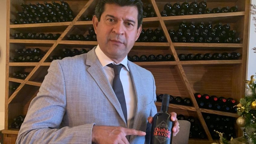 Del Infierno a los negocios; José Cardozo incursiona con su nuevo vino "Diablo Mayor": VIDEO.