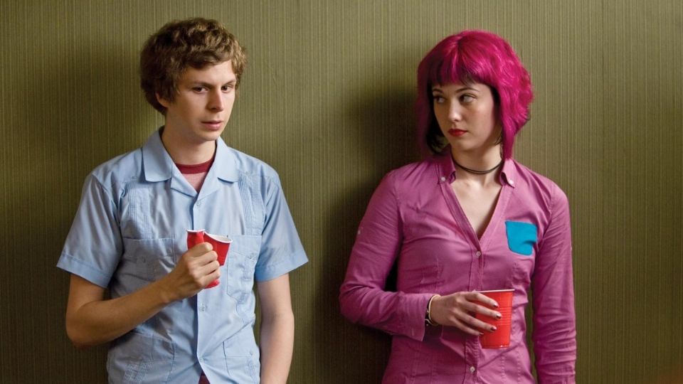 Scott Pilgrim, es joven que conoce a la mujer de sus sueños, Ramona V. Flowers. Foto: Especial