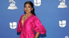 ¡Elegante! Yalitza Aparicio sigue consejo y luce vestido Carolina Herrera en los Latin Grammy 2020