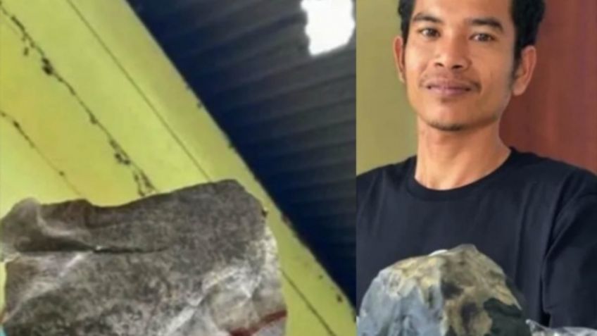 ¡La fortuna le cae del cielo! Hombre se vuelve millonario tras ser golpeado por un meteorito