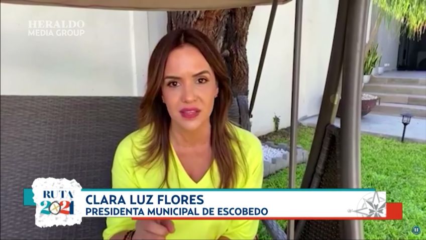 Ruta 2021: Clara Luz Flores, candidata por Morena a la gubernatura de Nuevo León