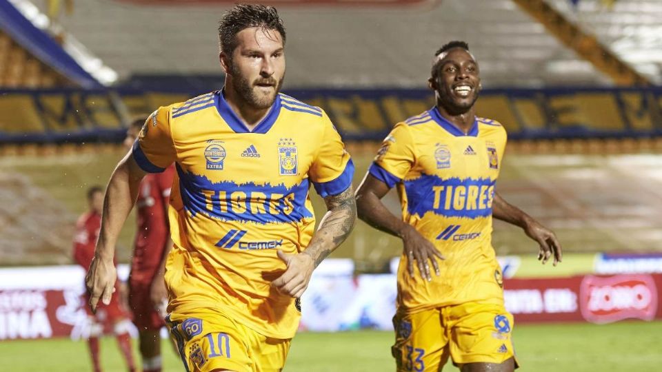 Gignac anotó doblete en el encuentro. Foto: Mexsport