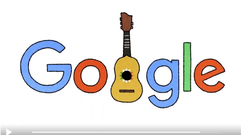 Google hace un homenaje al Mariachi con este video-doodle en el que se puede escuchar "Cielito Lindo"