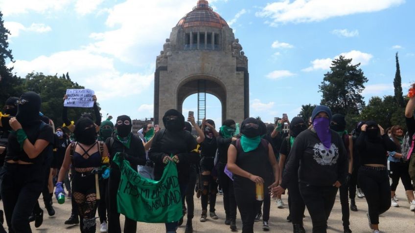 Marchas CDMX: Colectivas feministas se movilizarán del Monumento a la Revolución a la Fiscalía