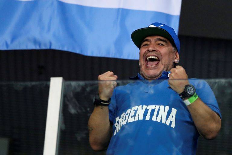 La muerte de Maradona conmocionó al mundo entero