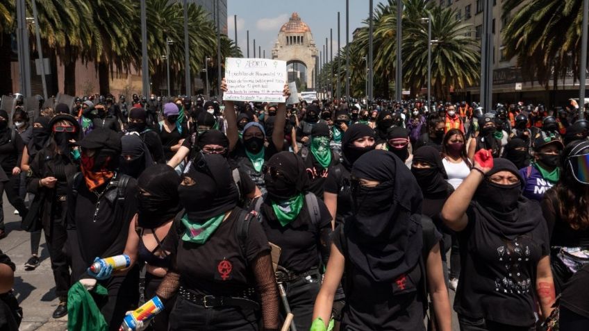 Marchas CDMX: Feministas se movilizarán de San Cosme al Monumento a la Revolución; otras colectivas lo harán en la FGR