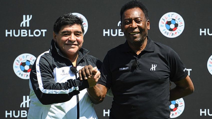 Pelé llora muerte de Maradona: "Algún día patearemos una pelota juntos en el cielo"