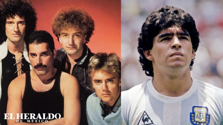 La vez que Maradona y Freddie Mercury se conocieron: FOTOS