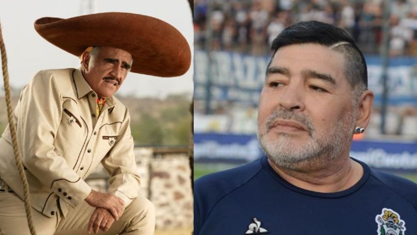 Ella fue la presunta AMANTE que compartieron Maradona y Vicente Fernández; aquí todos los detalles