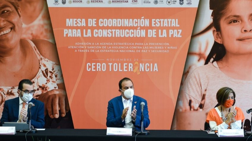 Morelos se adhiere a agenda para prevención de violencia contra la mujer