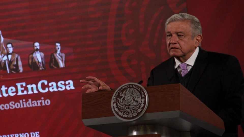 Andrés Manuel López Obrador en la conferencia mañanera en Palacio Nacional
FOTO: Cuartoscuro